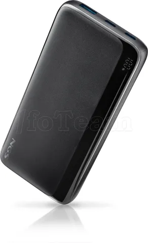 Photo de Batterie externe USB NGS Quiz 10 - 10000mAh (Noir)
