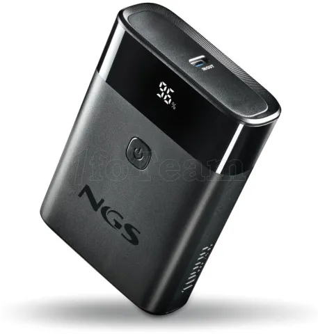 Photo de Batterie externe USB NGS Twix 10 - 10000mAh 22,5W (Noir)