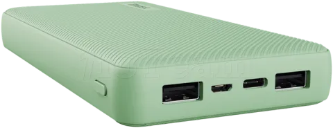 Photo de Batterie externe USB Trust Primo Eco - 20000mAh (Vert)