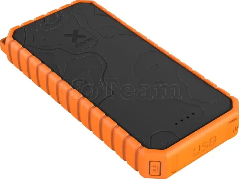 Photo de Batterie externe USB Xtorm Xtreme Rugged - 20000mAh 35W (Noir/Orange)