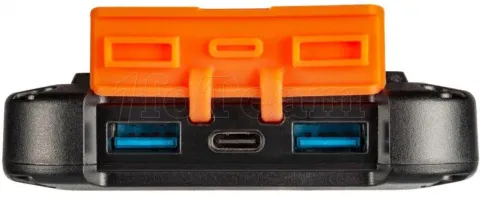 Photo de Batterie externe USB Xtorm Xtreme Solar - 10000mAh 20W (Noir/Orange)