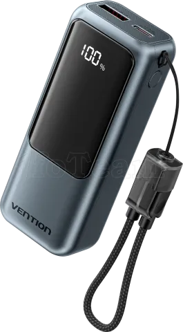 Photo de Batterie externe Vention FKOH0 10000mAh + 1x USB-C (Gris)