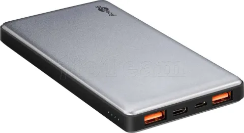 Photo de Batterie USB portable Goobay 10000mAh USB Type C Quick Charge 3.0 (Gris)