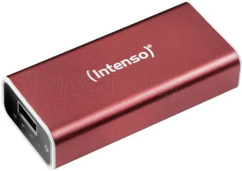 Photo de Batterie USB portable Intenso A5200 - 5200 mAh pour tablettes/smartphones (Rouge)