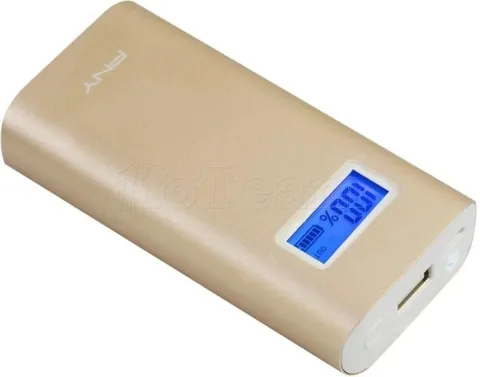 Photo de Batterie USB portable PNY PowerPack AD5200 - 5200 mAh pour tablettes/smartphones (Or)