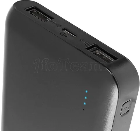 Photo de Batterie USB portable Silicon Power 5000 mAh pour tablettes/smartphones (Noir)