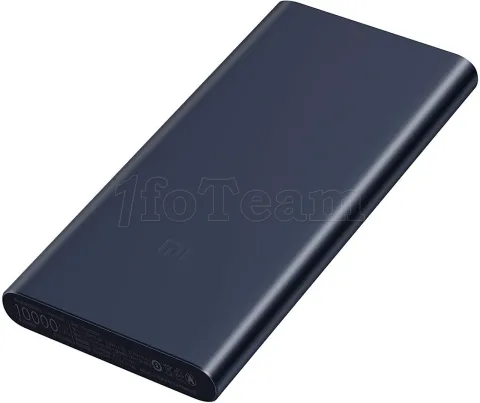 Photo de Batterie USB portable Xiaomi 10000 mAh pour tablettes/smartphones (Bleu)