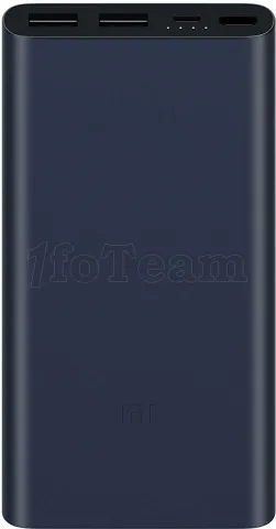 Photo de Batterie USB portable Xiaomi 10000 mAh pour tablettes/smartphones (Bleu)