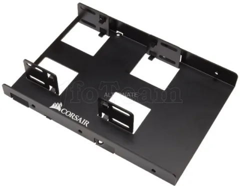 Photo de Berceau Corsair 2"1/2 dans une baie de 3"1/2 pour 2 disques SSD