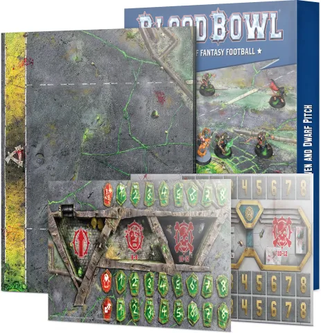 Photo de Blood Bowl - Seconde Saison : Skaven & Dwarf Pitch