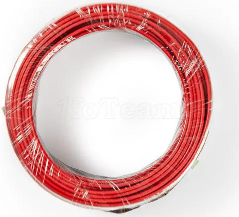 Photo de Bobine de câble haut-parleur Nedis 2x0,75mm² 15m (Noir/Rouge)
