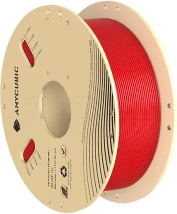 Photo de Bobine de Filament Anycubic PLA 3D Rouge Ø1,75mm - 1kg