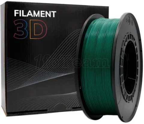 Photo de Bobine de Filament PETG Vert foncé Ø1,75mm - 1kg