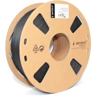 Photo de Bobine de Filament PLA 3D Gembird Noir Ø1.75mm - 1kg