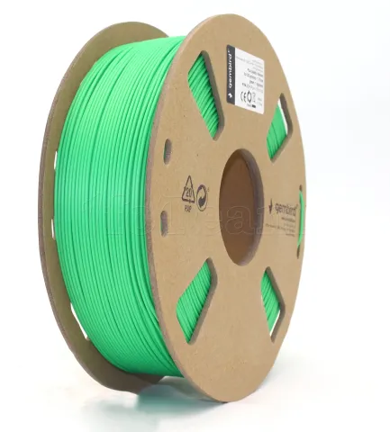Photo de Bobine de Filament PLA 3D Gembird Vert Ø1.75mm - 1kg