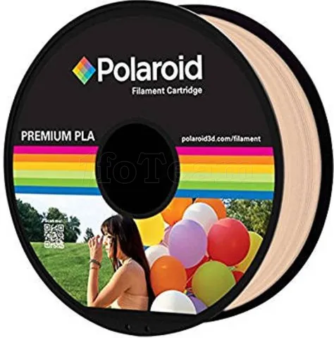 Photo de Bobine de Filament PLA Polaroid Premium 1,75mm - 1Kg (Beige)
