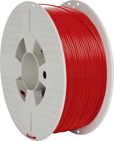 Photo de Bobine de Filament PLA Verbatim 1,75 mm - 1 Kg (Rouge)