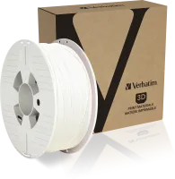 Photo de Bobine de Filament PLA Verbatim Ø1,75mm - 1 Kg (Blanc)