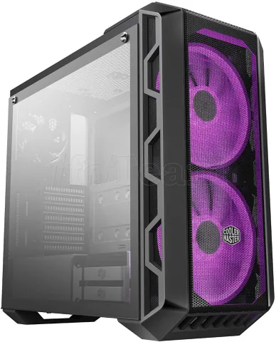 Photo de Boitier ATX Cooler Master MasterCase H500 avec panneaux vitrés (Noir)