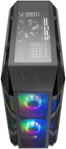 Photo de Boitier ATX Cooler Master MasterCase H500M RGB avec panneaux vitrés (Noir)