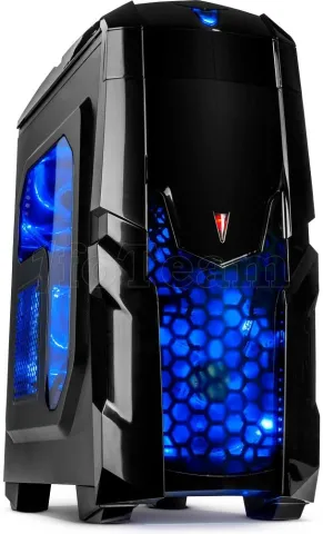 Photo de Boitier ATX Inter-TEch Q2 Illuminator (Noir/Bleu)