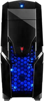 Photo de Boitier ATX Inter-TEch Q2 Illuminator (Noir/Bleu)