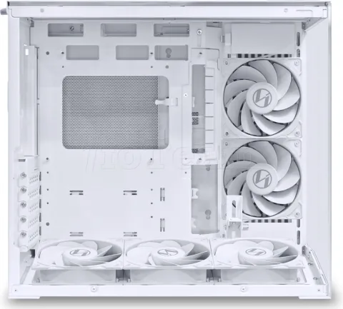 Photo de Boitier Cube ATX Lian-Li O11 Dynamic Mini Flow V2 avec panneau vitré (Blanc)