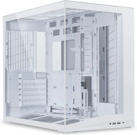 Photo de Boitier Cube ATX Lian-Li O11 Dynamic Mini V2 avec panneaux vitrés (Blanc)