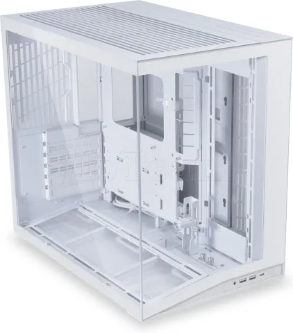 Photo de Boitier Cube ATX Lian-Li O11 Dynamic Mini V2 avec panneaux vitrés (Blanc)