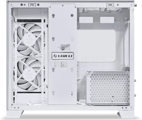 Photo de Boitier Cube ATX Lian-Li O11 Dynamic Mini V2 avec panneaux vitrés (Blanc)