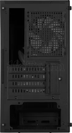 Photo de Boitier Cube Micro ATX AeroCool Atomic Lite RGB avec panneau vitré (Noir)