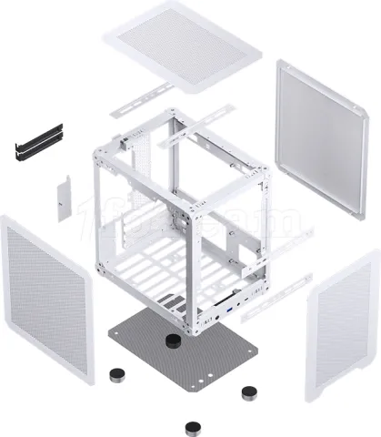 Photo de Boitier Cube Micro-ATX Jonsbo C6 (Blanc)