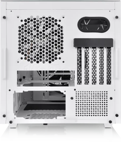 Photo de Boitier Cube Micro ATX Thermaltake Divider 200 TG Air avec panneaux vitrés (Blanc)