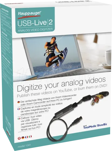 Photo de Boîtier d'acquisition USB Hauppauge  USB-Live 2