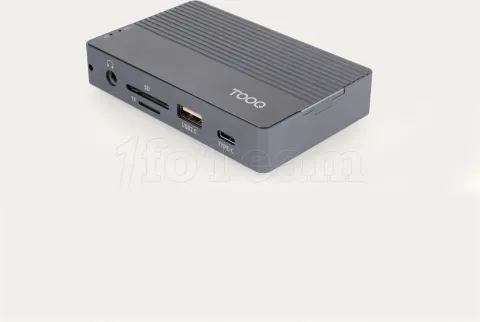 Photo de Boitier externe avec HUB USB-C 10 en 1 Tooq TQE-2242G - NVMe M.2 Type 2280 (Noir)