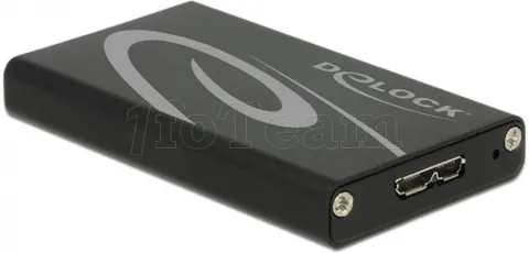 Photo de Boitier externe Delock USB 3.0 - 2"1/2 - 1 x mSATA