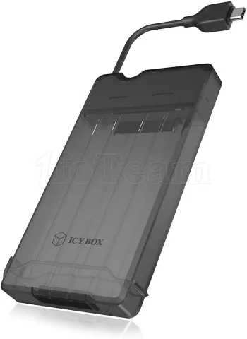 Photo de Boitier Externe Icy Box IB-235-C31 USB 3.1 Type C - 2"1/2 S-ATA (Noir)