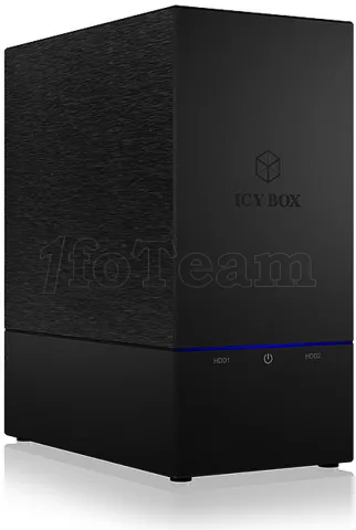 Photo de Boitier Externe Icy Box IB-RD3621U3 USB3.0 - 3"1/2 S-ATA - 2 Baies