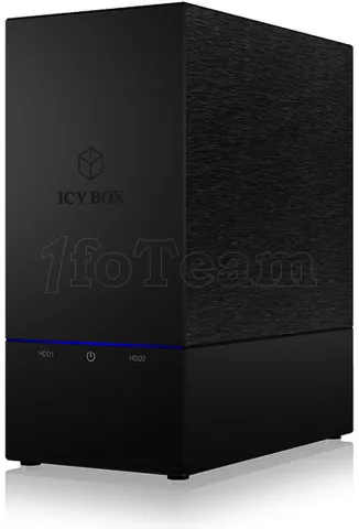 Photo de Boitier Externe Icy Box IB-RD3621U3 USB3.0 - 3"1/2 S-ATA - 2 Baies