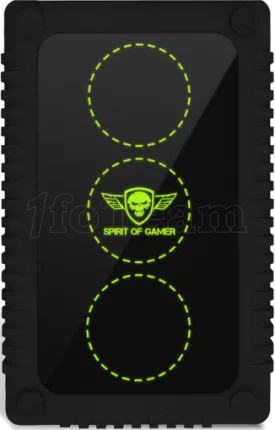 Photo de Boitier externe Spirit of Gamer Gaming Safebox RGB USB 3.0 2"1/2 (Noir)