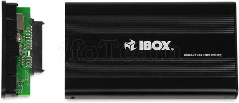 Photo de Boitier externe USB 2.0 I-Box HD-01 - S-ATA 2,5" (Noir)