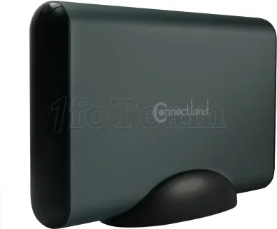 Photo de Boitier externe USB 3.0 Connectland 3613-SIL - S-ATA 3,5" (Noir)