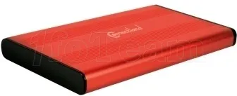 Photo de Boitier externe USB 3.0 Connectland - S-ATA 2,5" (Rouge)