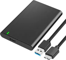 Photo de Boitier externe USB 3.0 Connectland - S-ATA 2,5" sans vis (Noir )