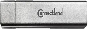 Photo de Boitier externe USB 3.0 Connectland - S-ATA M.2 Type 2280 (Argent)