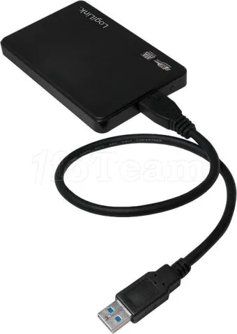 Photo de Boitier externe USB 3.0 LogiLink UA0275 - S-ATA 2,5" (Noir)