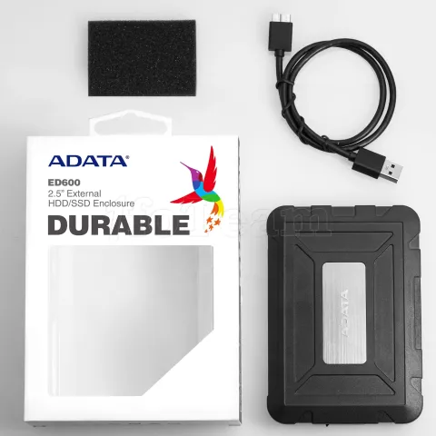 Photo de Boitier externe USB 3.1 Adata ED600 - S-ATA 2,5" (Noir)