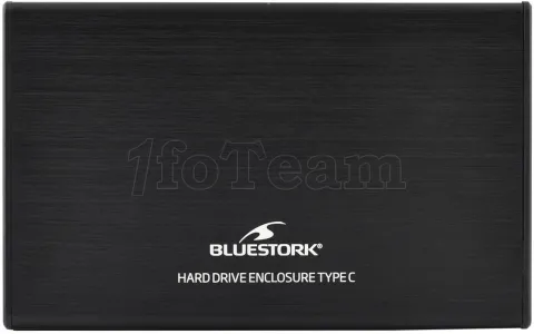 Photo de Boitier externe USB 3.1 Bluestork Super Speed Box - S-ATA 2,5" (Noir)