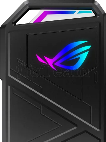 Photo de Boitier externe USB 3.2 Asus Rog Strix Arion RGB - NVMe M.2 Type 2280 (Noir)