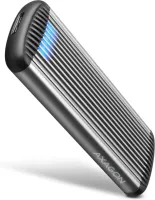 Photo de Boitier externe USB 3.2 Axagon EEM2-SA - S-ATA M.2 Type 2280 (Gris)